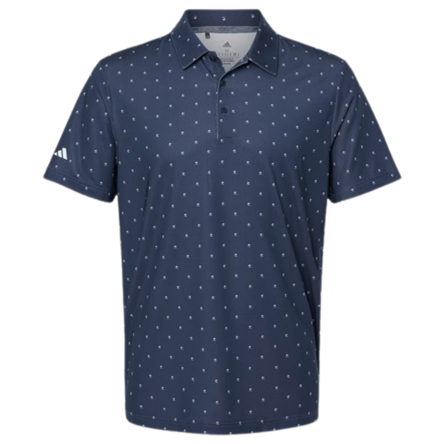 Adidas Men's Ultimate365 Pine Tree Polo - Collegiate Navy/White