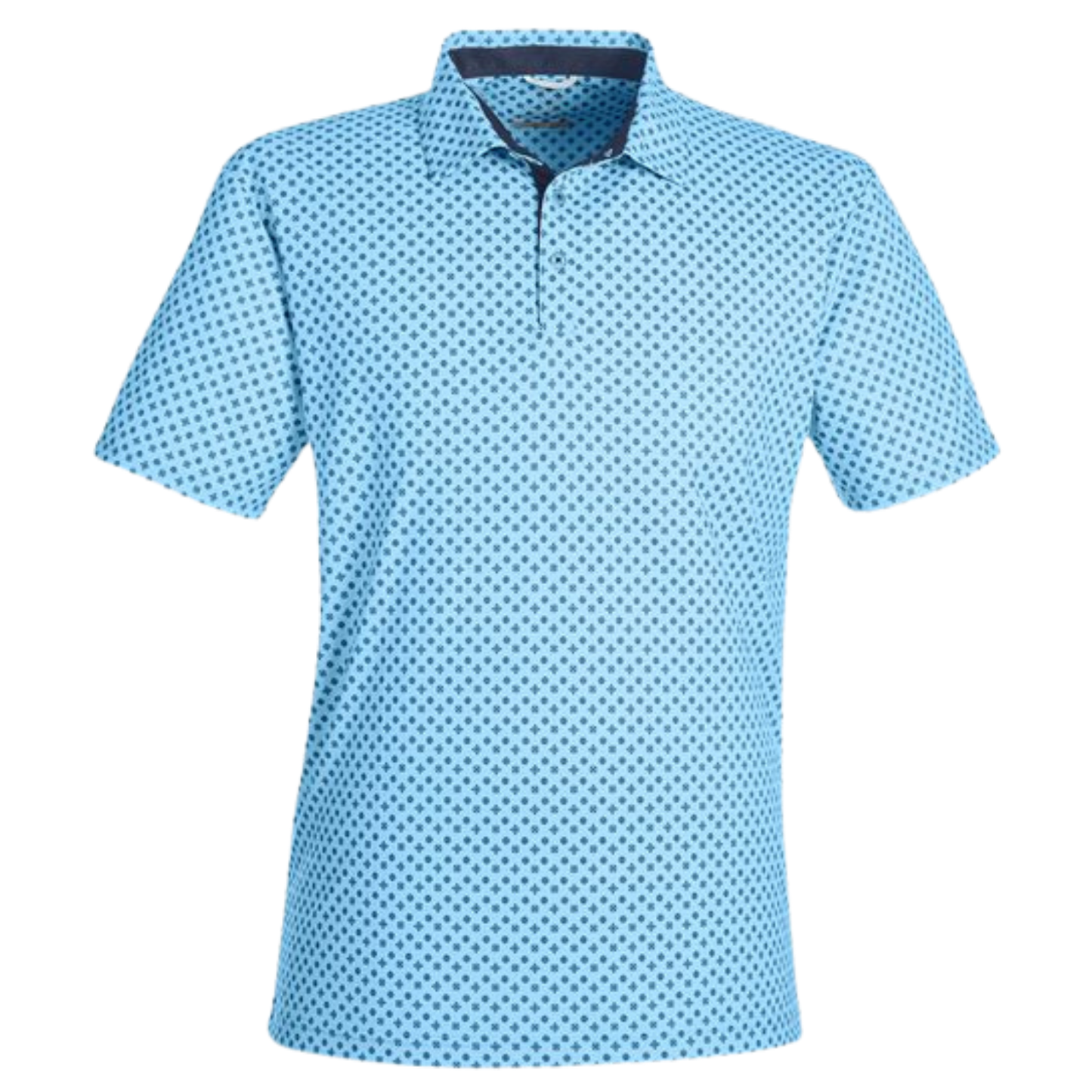 Swannies Men's Hazelwood Polo - Sky/Navy