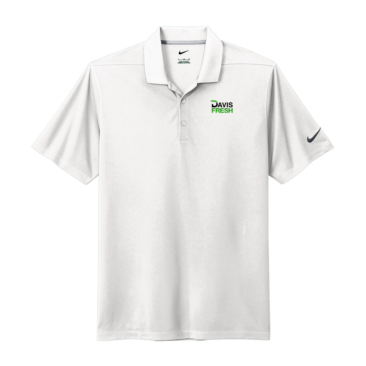 TALL - Nike Dri-FIT Micro Pique Tall 2.0 Polo - White