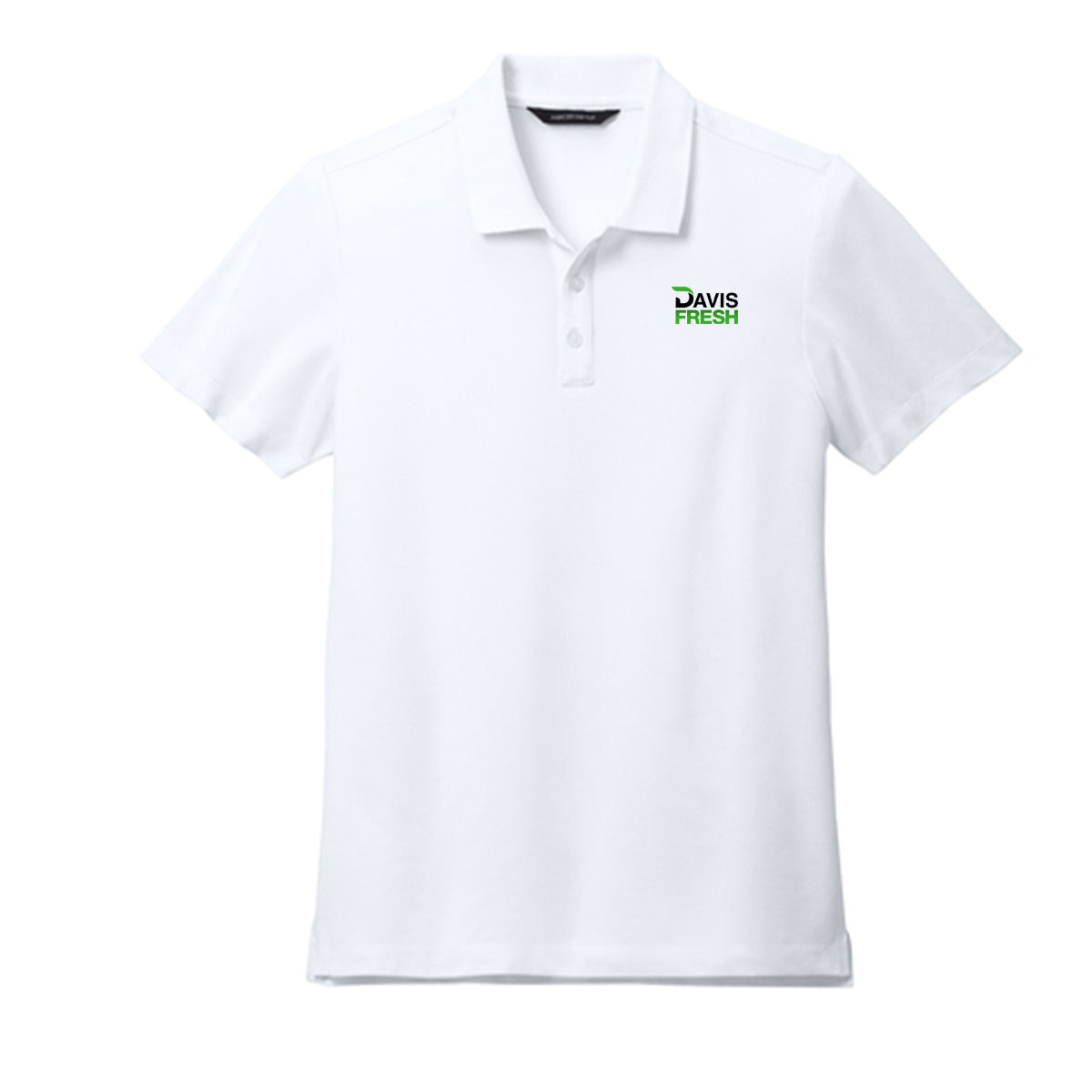 Mercer+Mettle® Stretch Pique Polo - White