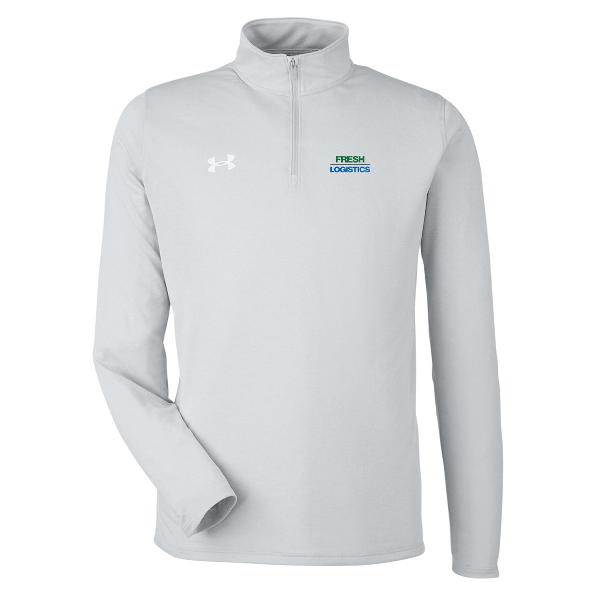 Under Armour Men's Team Tech Quarter-Zip - Medium Grey