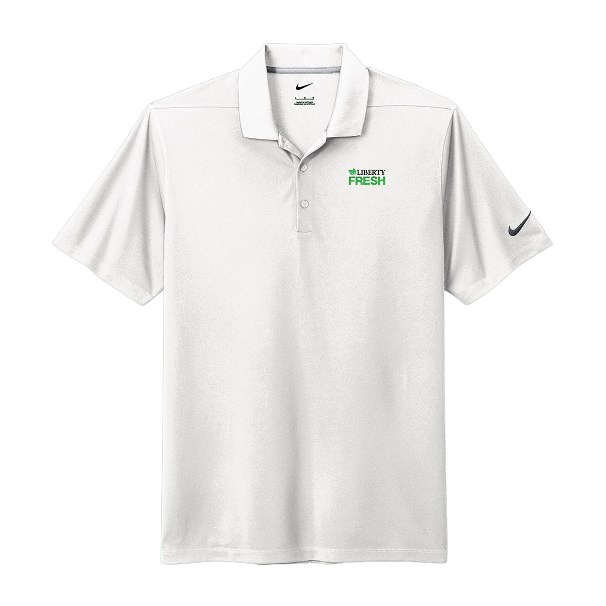 TALL - Nike Dri-FIT Micro Pique Tall 2.0 Polo - White