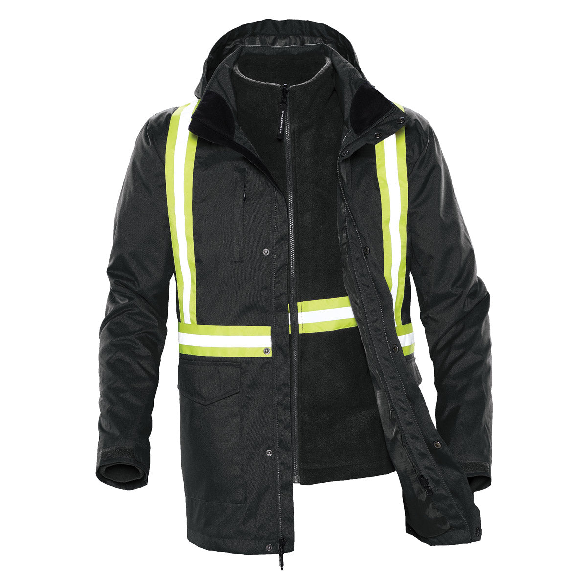 Unisex Vortex HD 3-In-1 Reflective System Parka