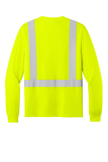 CornerStone® ANSI 107 Class 2 Long Sleeve Mesh Blocked Tee