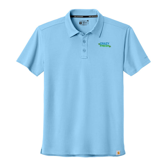 Carhartt Force® Sun Defender™ Polo - Fresh Water Blue