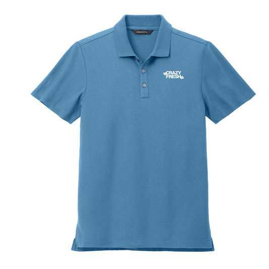 Mercer+Mettle® Stretch Pique Polo - Parisian Blue