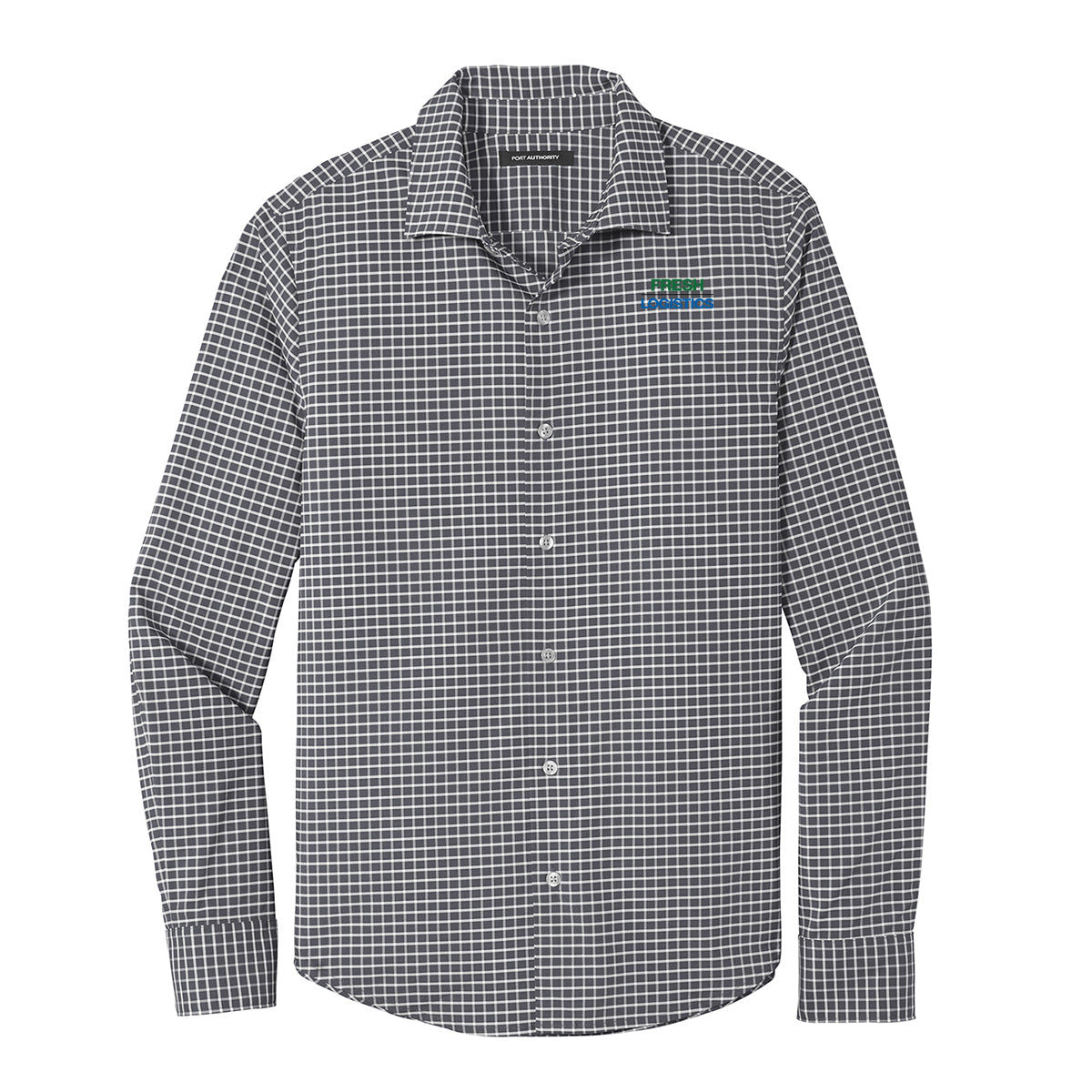 Port Authority ® City Stretch Shirt - Graphite/White