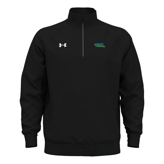 Under Armour Men's Rival Fleece Quarter-Zip - Black