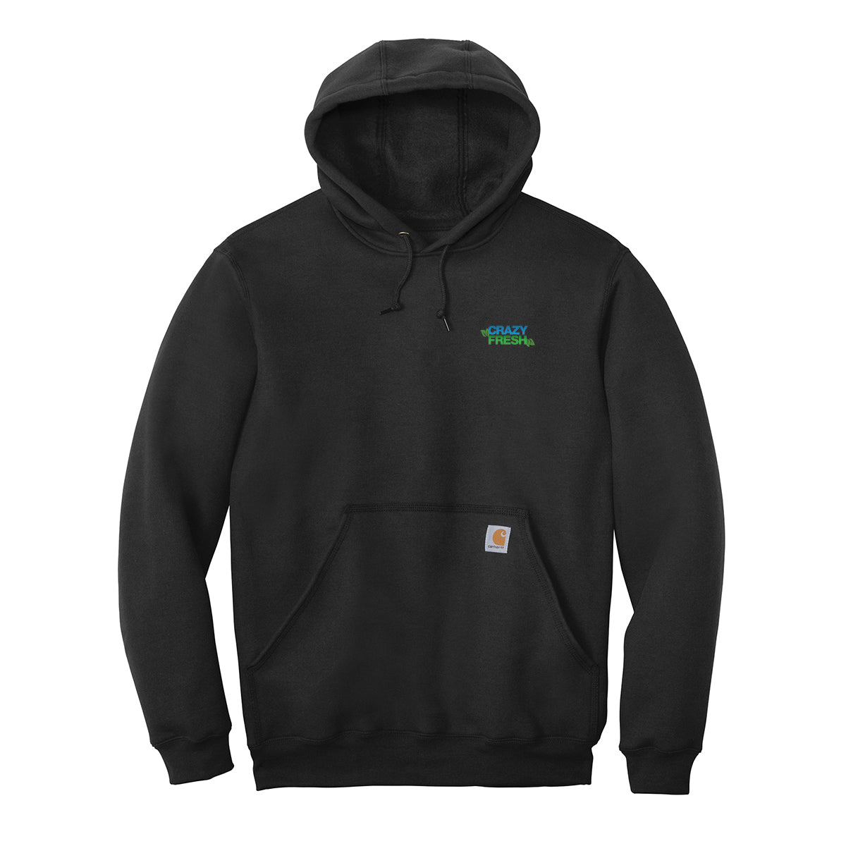 TALL Carhartt ® Midweight Hooded Sweatshirt - Black