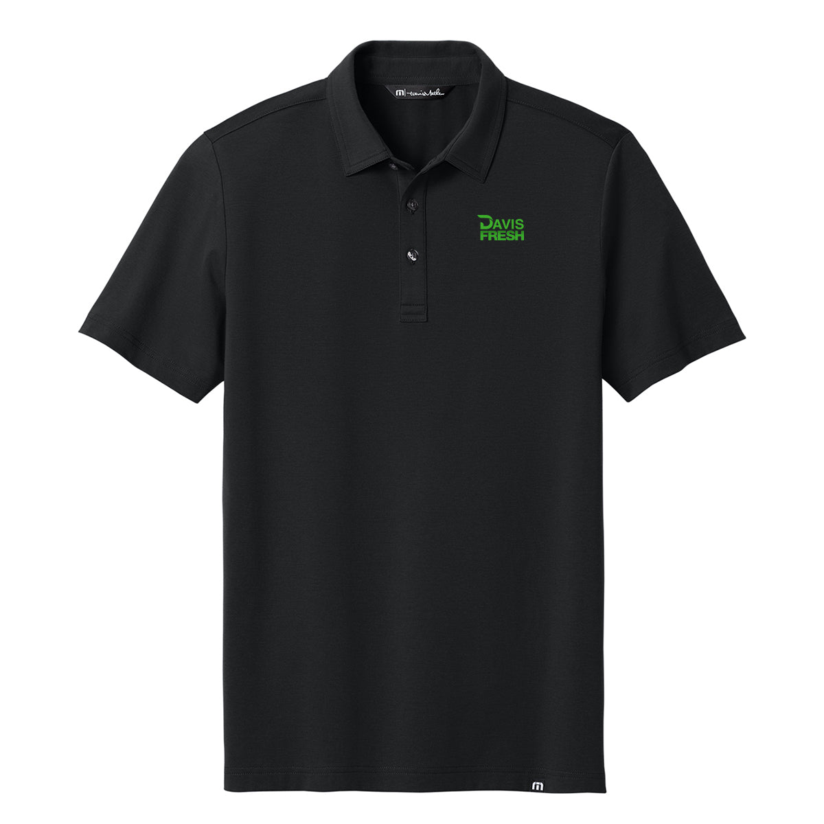 TravisMathew Glenview Solid Polo - Black