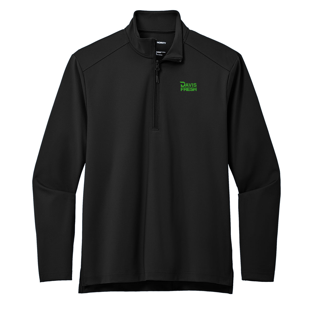 Port Authority® C-FREE® Double Knit 1/4-Zip - Deep Black