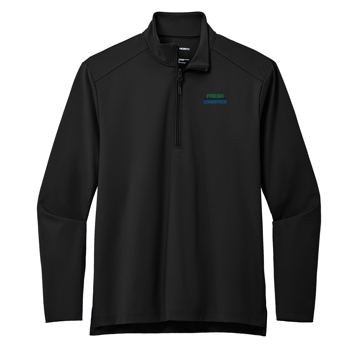Port Authority® C-FREE® Double Knit 1/4-Zip - Deep Black