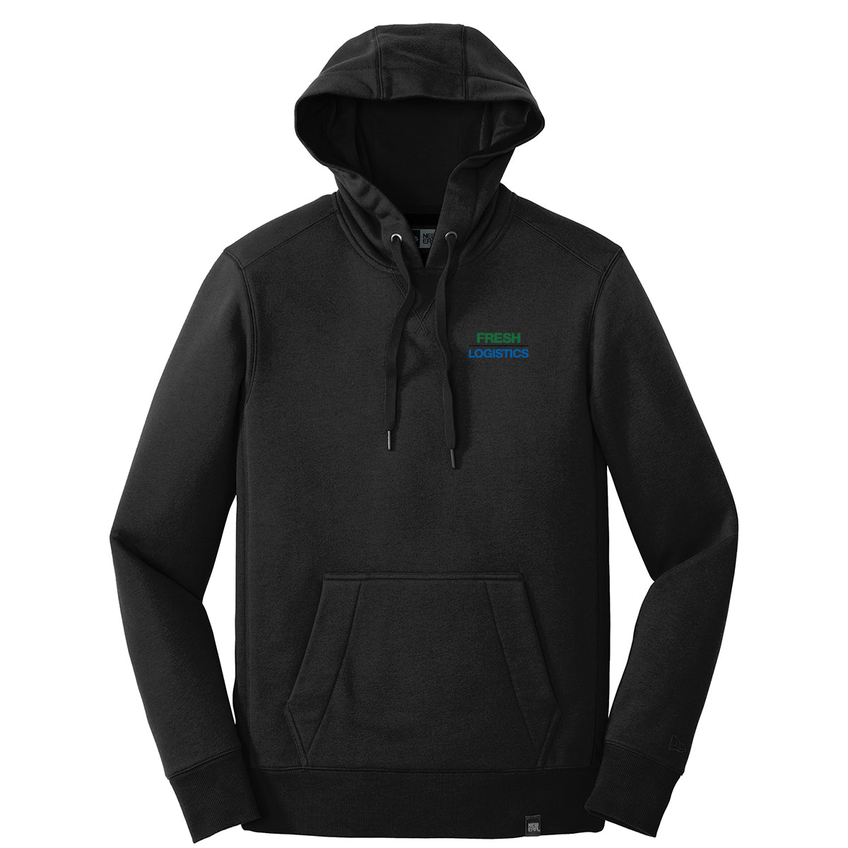 New Era® French Terry Pullover Hoodie - Black