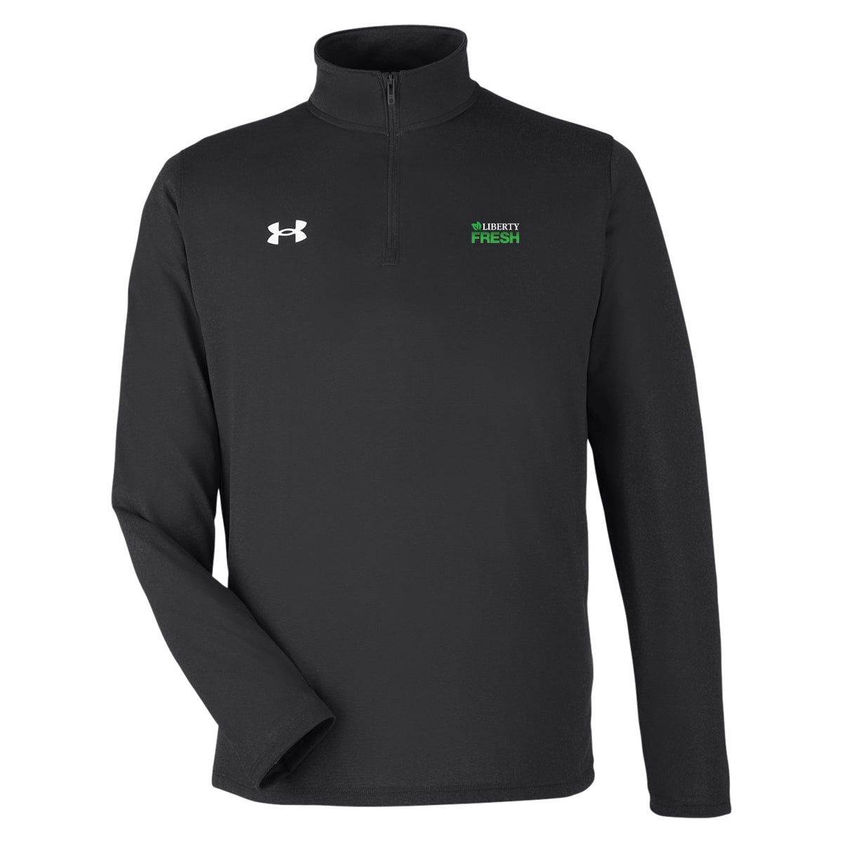 Under Armour Men's Team Tech Quarter-Zip - Black