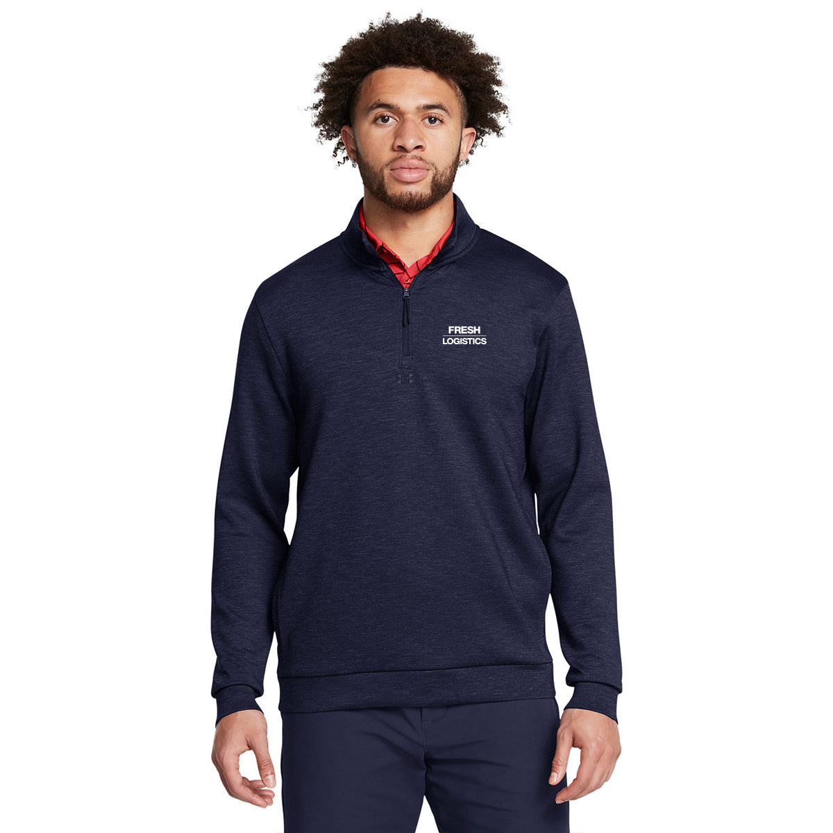 Under Armour Men's Drive Midlayer Quarter-Zip - Navy