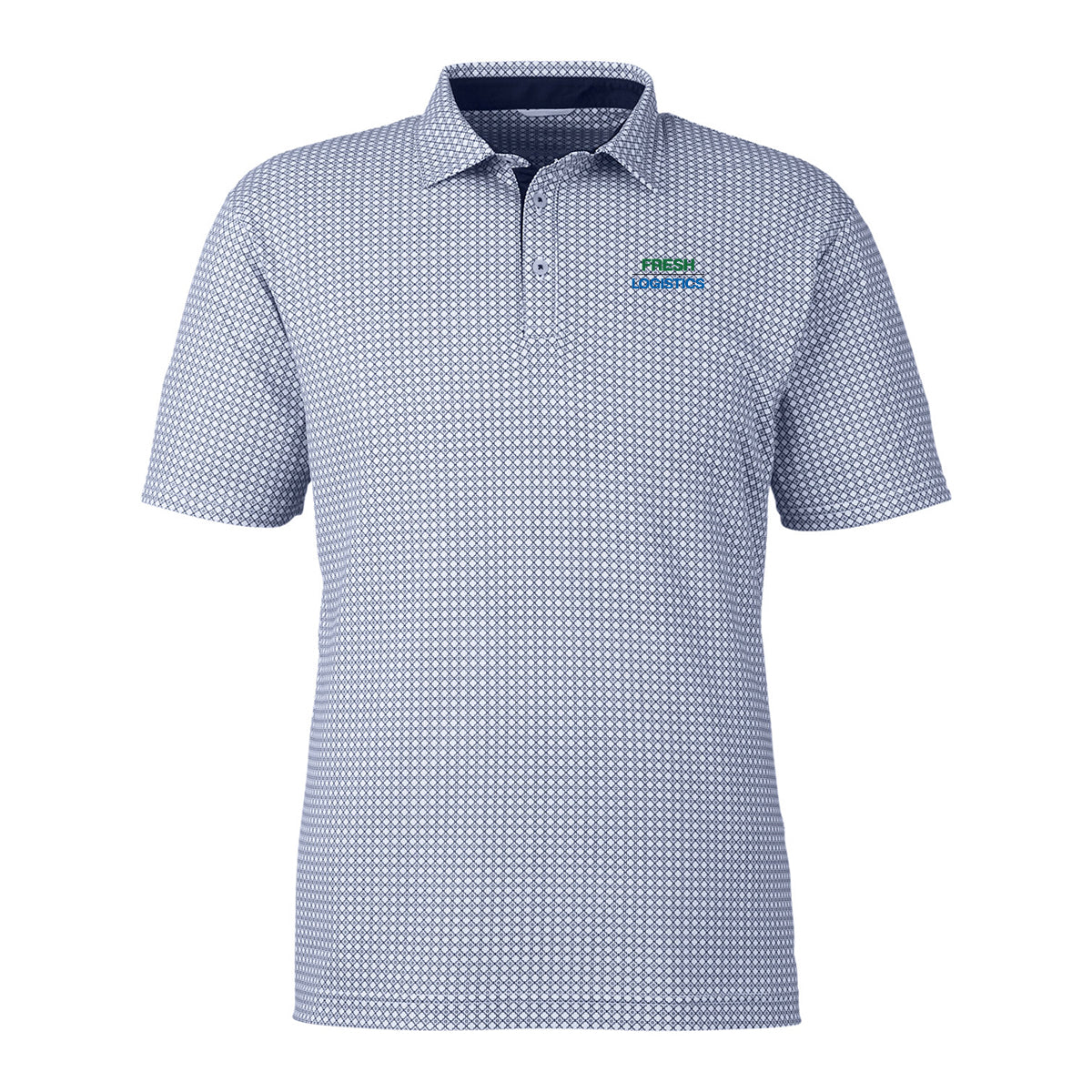 Swannies Golf Men's Tanner Printed Polo - Navy