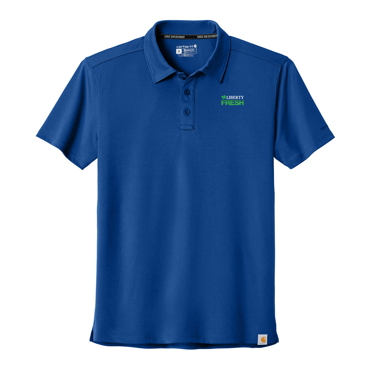 Carhartt Force® Sun Defender™ Polo - Royal Glass Blue