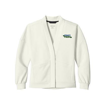 OGIO® Women’s Transcend Cardigan - Opal White