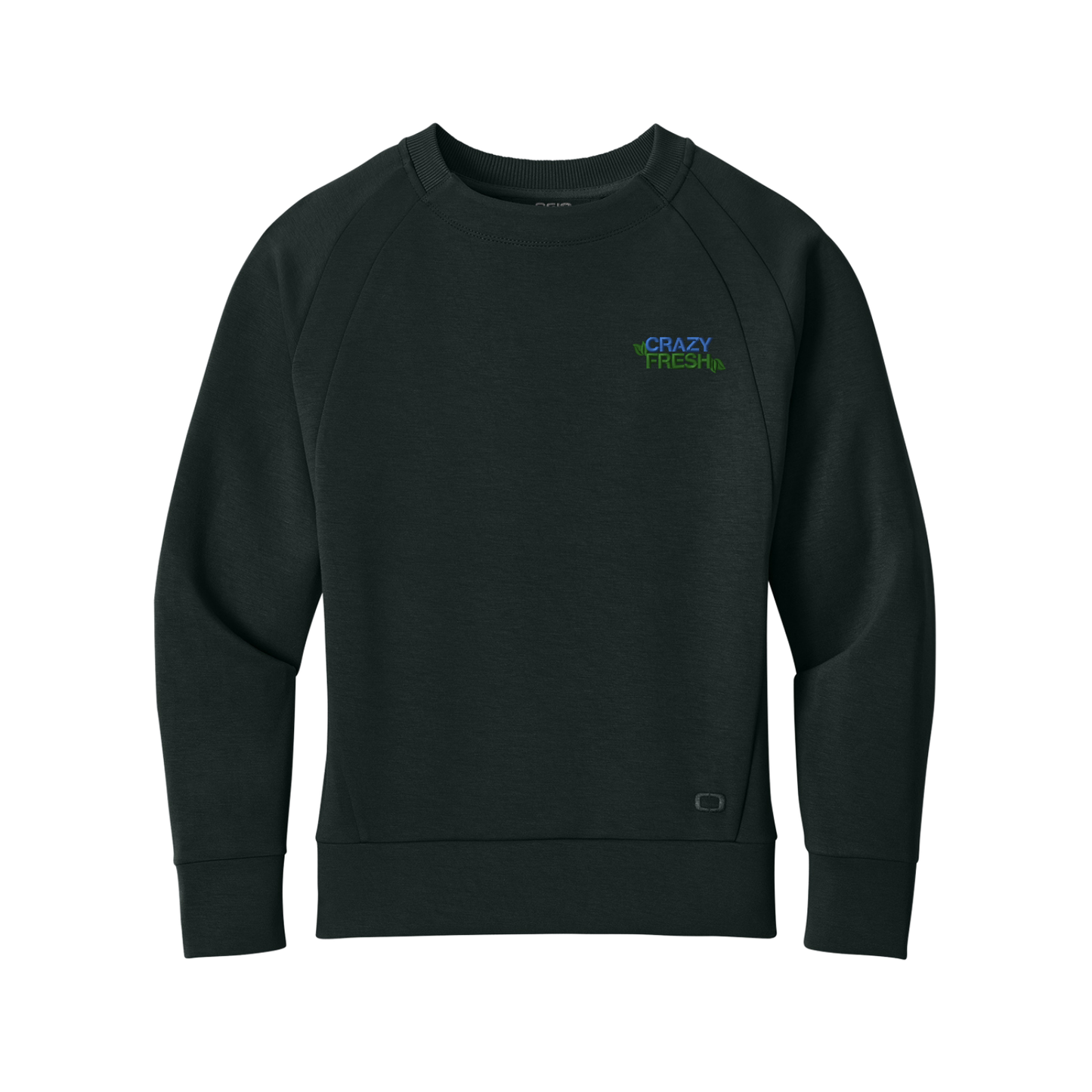 OGIO® Women’s Transcend Pullover - Blacktop