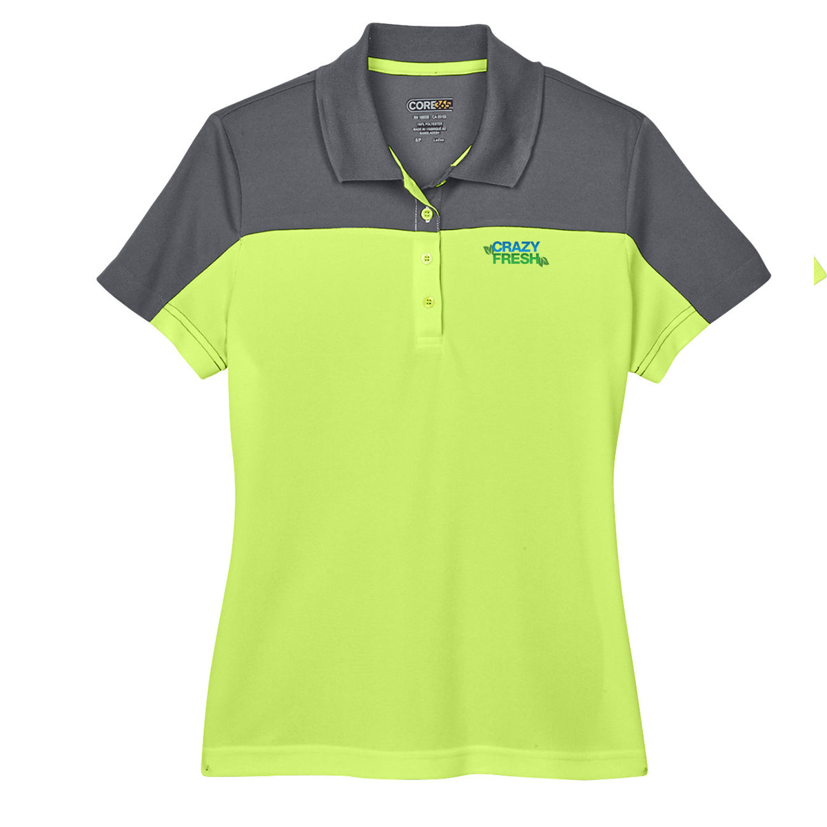 CORE365 Ladies' Balance Colorblock Performance Piqué Polo