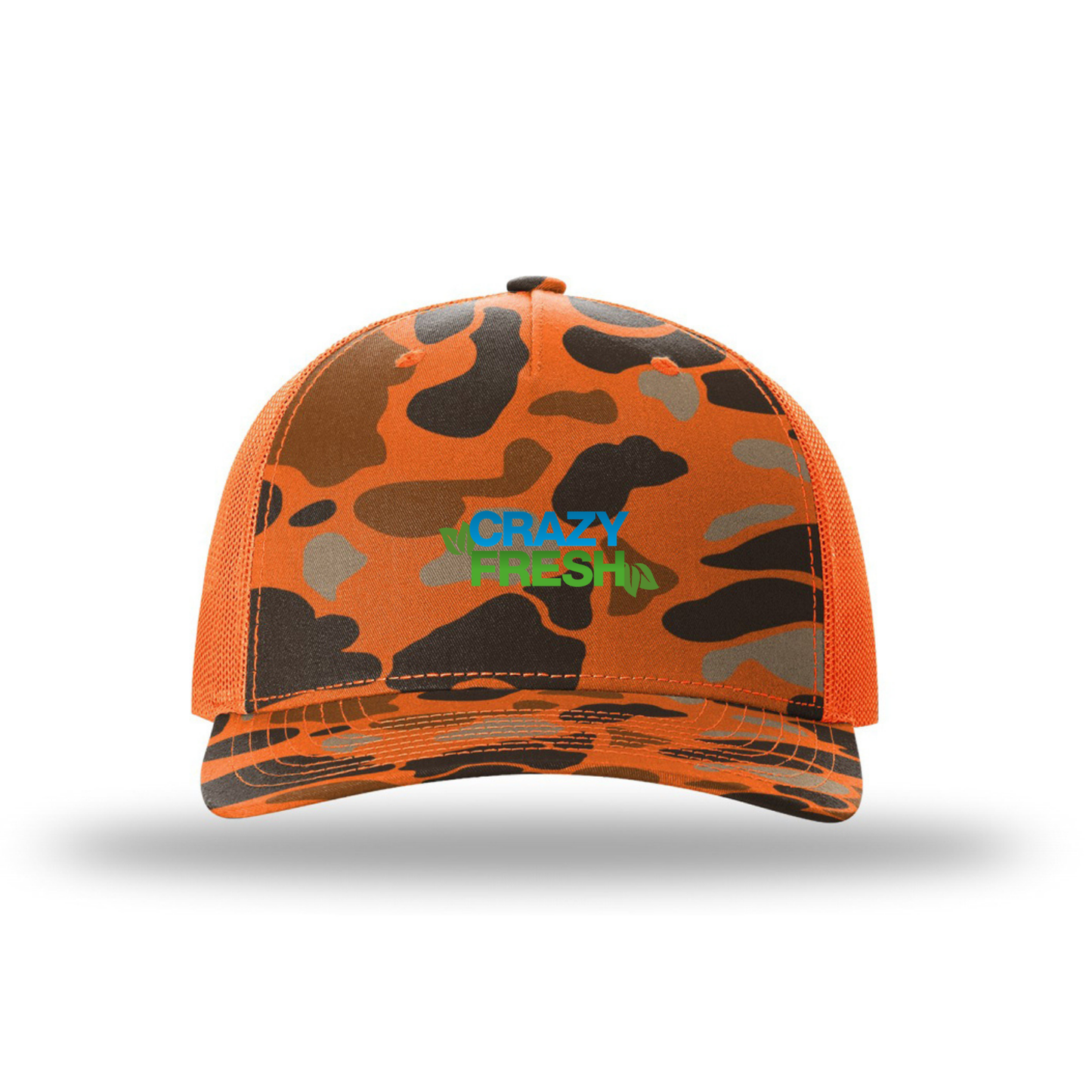 Richardson Printed Five-Panel Trucker
