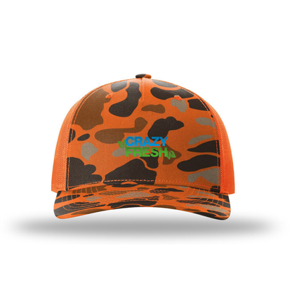 Richardson Printed Five-Panel Trucker