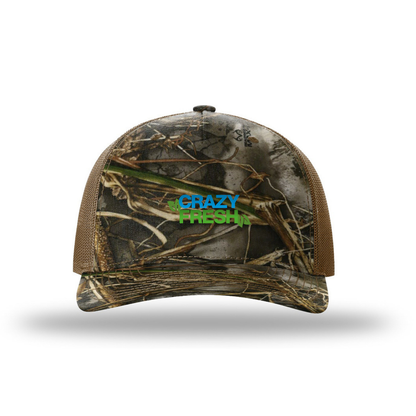 Richardson Printed Five-Panel Trucker