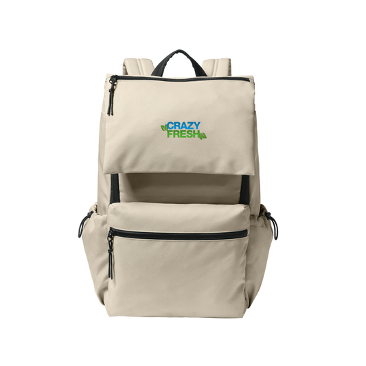 Port Authority® Matte Oxford Backpack - Sahara