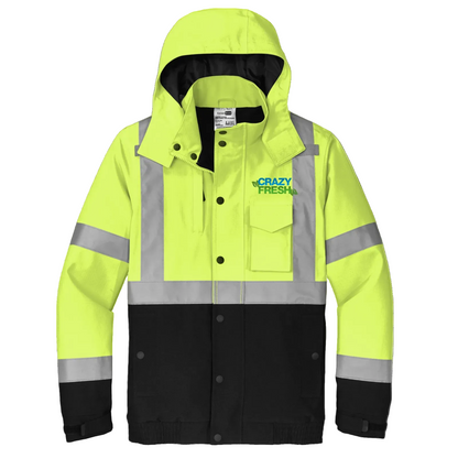 CornerStone® ANSI 107 Class 3 Waterproof Insulated Ripstop Bomber Jacket