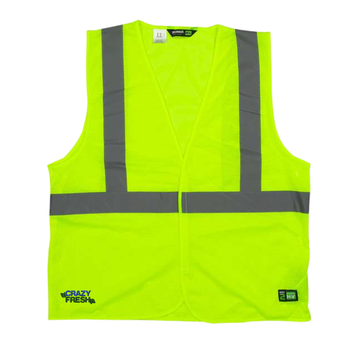 Berne Apparel Men's Hi-Vis Class 2 Economy Vest