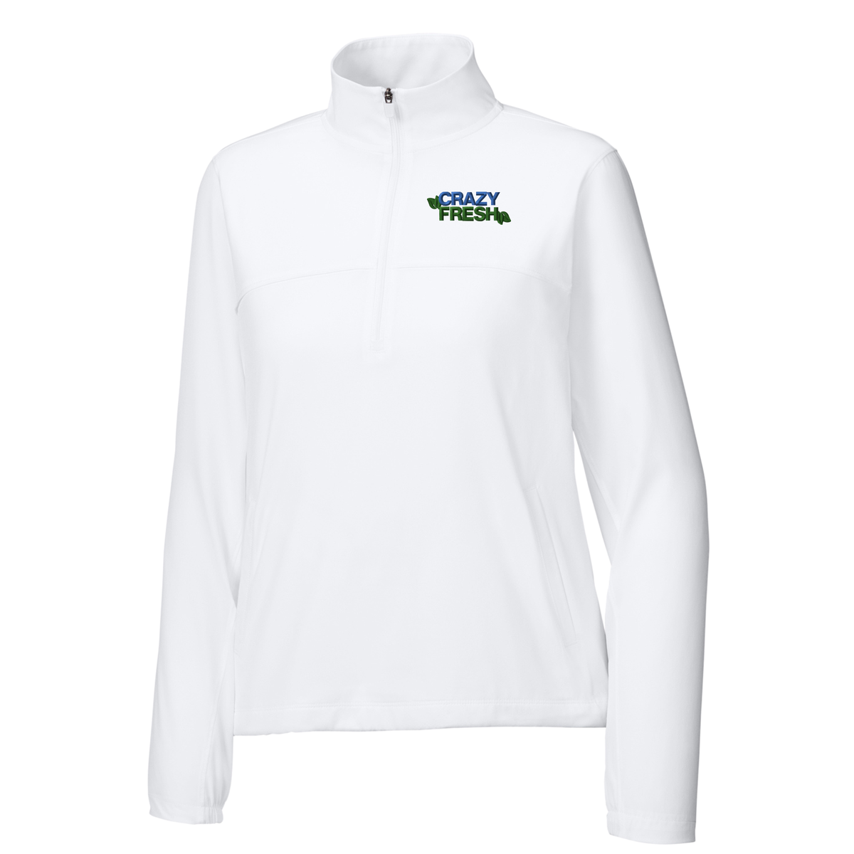 Sport-Tek® Women’s Repeat 1/2-Zip - White