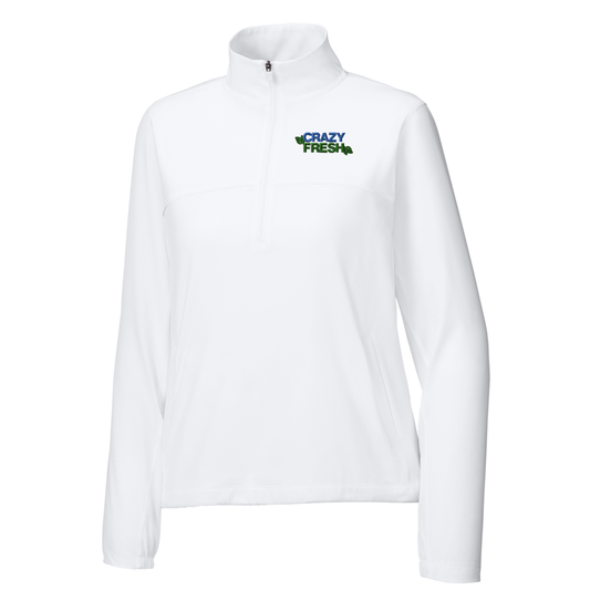 Sport-Tek® Women’s Repeat 1/2-Zip - White