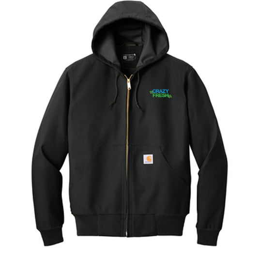 Carhartt ® Thermal-Lined Duck Active Jac - Black
