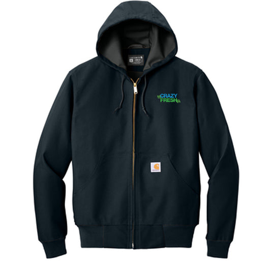 Carhartt ® Thermal-Lined Duck Active Jac - Navy