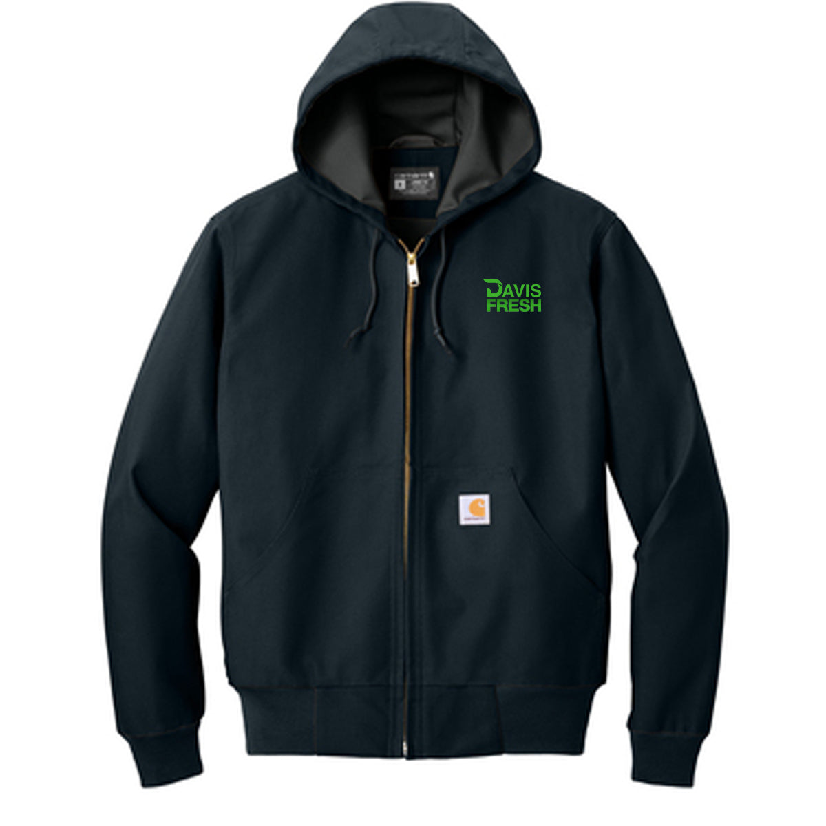 Carhartt ® Thermal-Lined Duck Active Jac - Navy