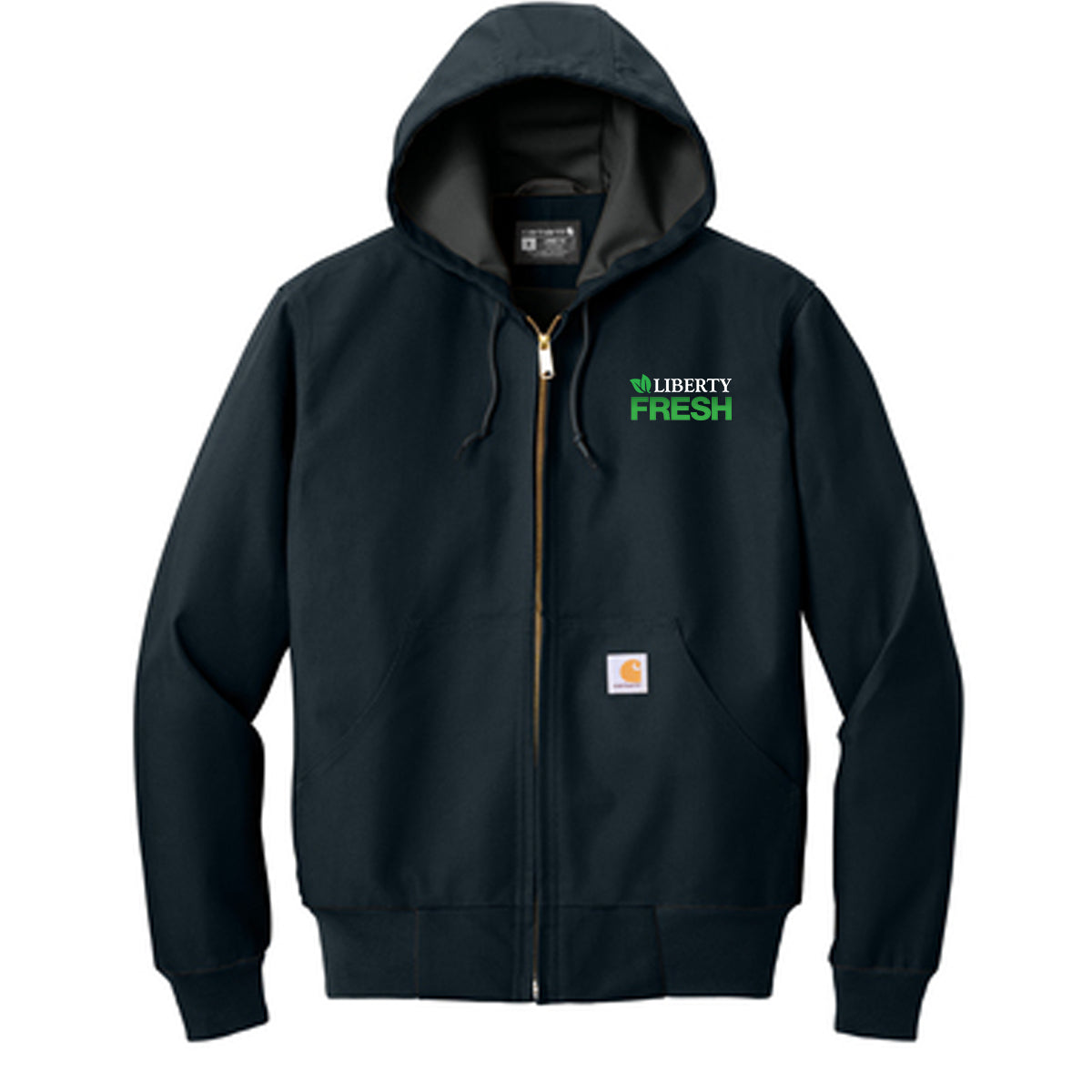 Carhartt ® Thermal-Lined Duck Active Jac - Navy