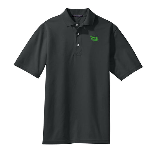 TALL Port Authority® Tall Rapid Dry™ Polo - Charcoal