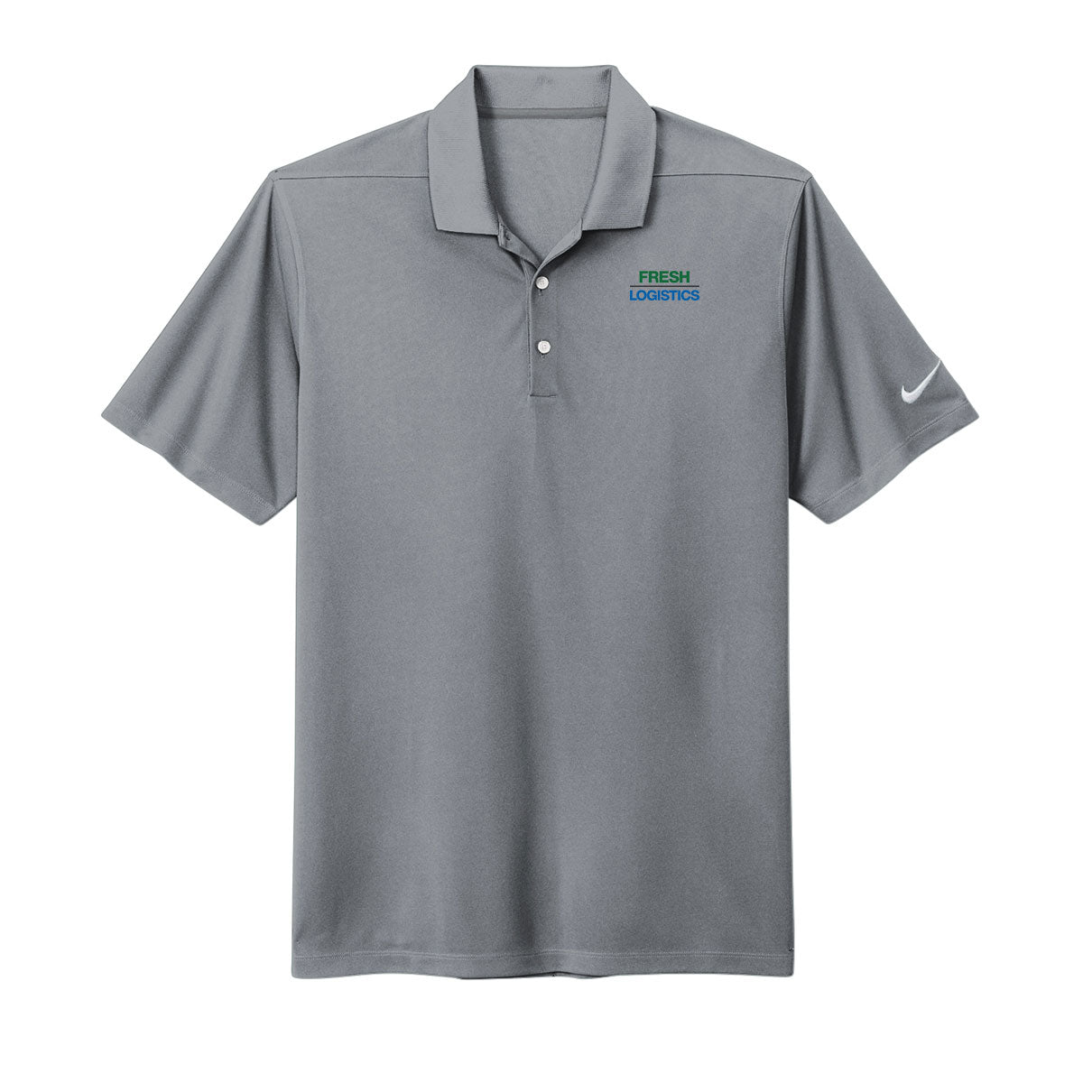 TALL Nike Dri-FIT Micro Pique 2.0 Polo - Cool Grey