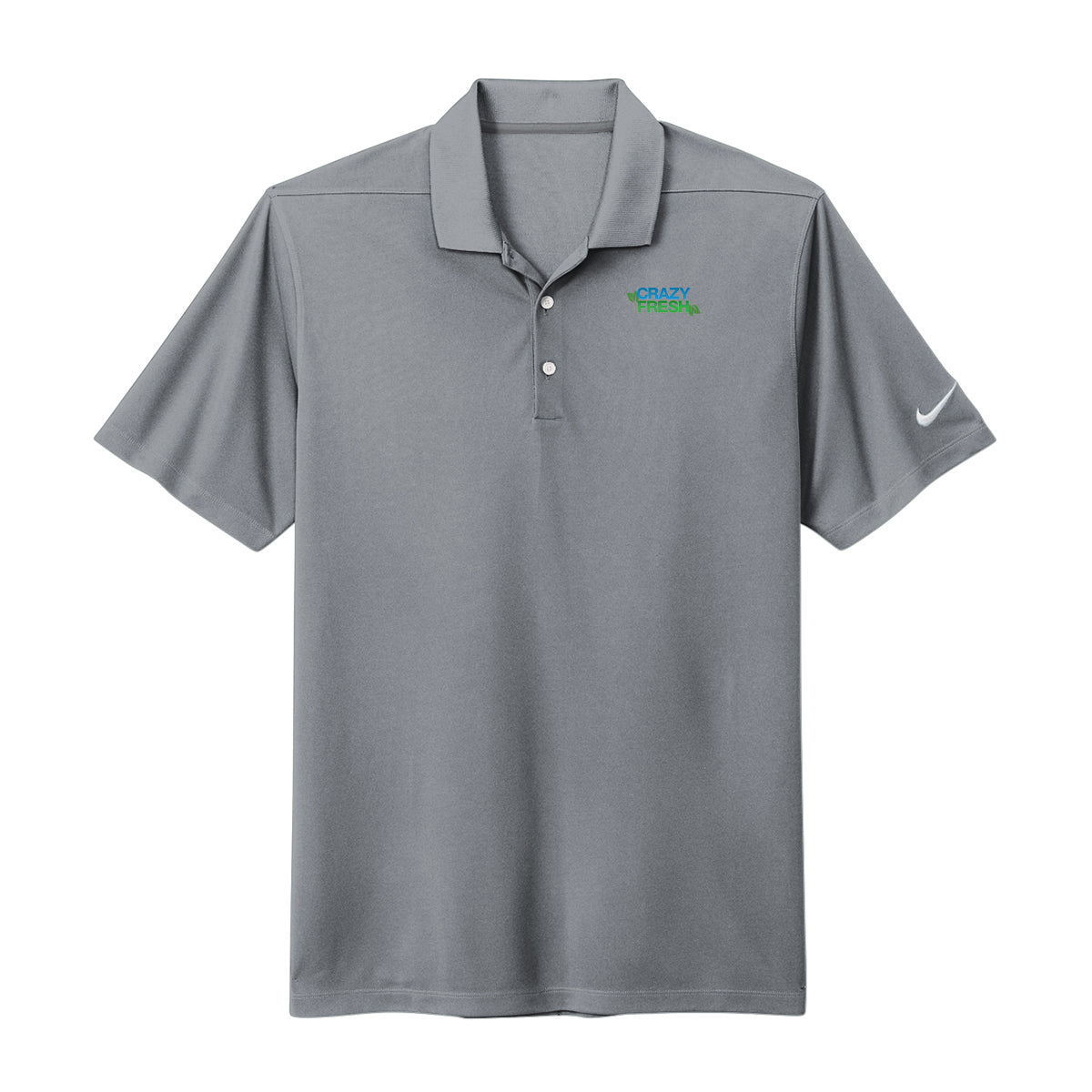 Nike Dri-FIT Micro Pique 2.0 Polo - Cool Grey
