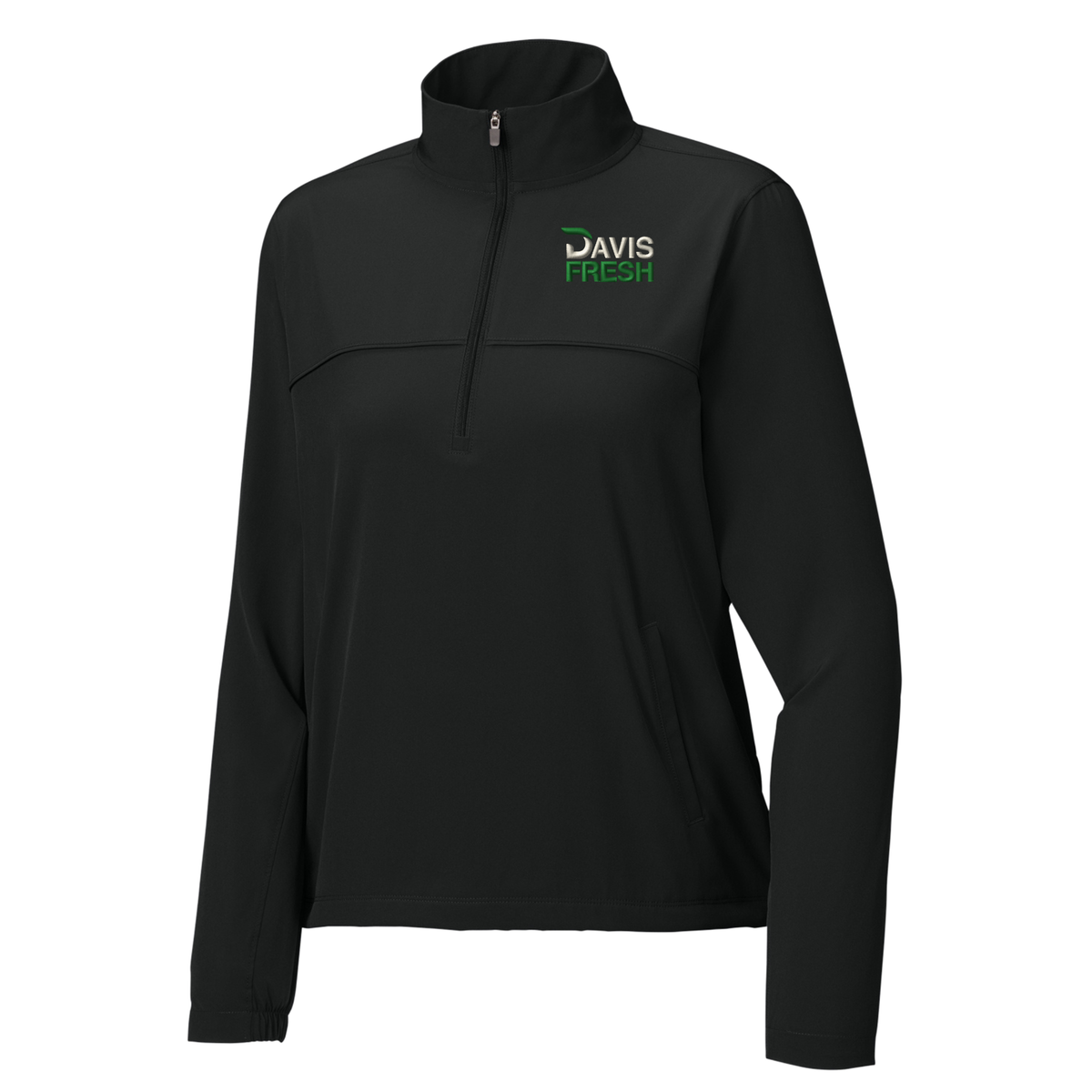 Sport-Tek® Women’s Repeat 1/2-Zip - Black