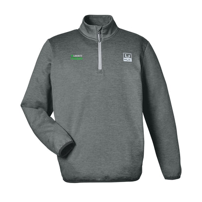 HUK Men's Cold Front Quarter-Zip - Volcanic Ash Heather