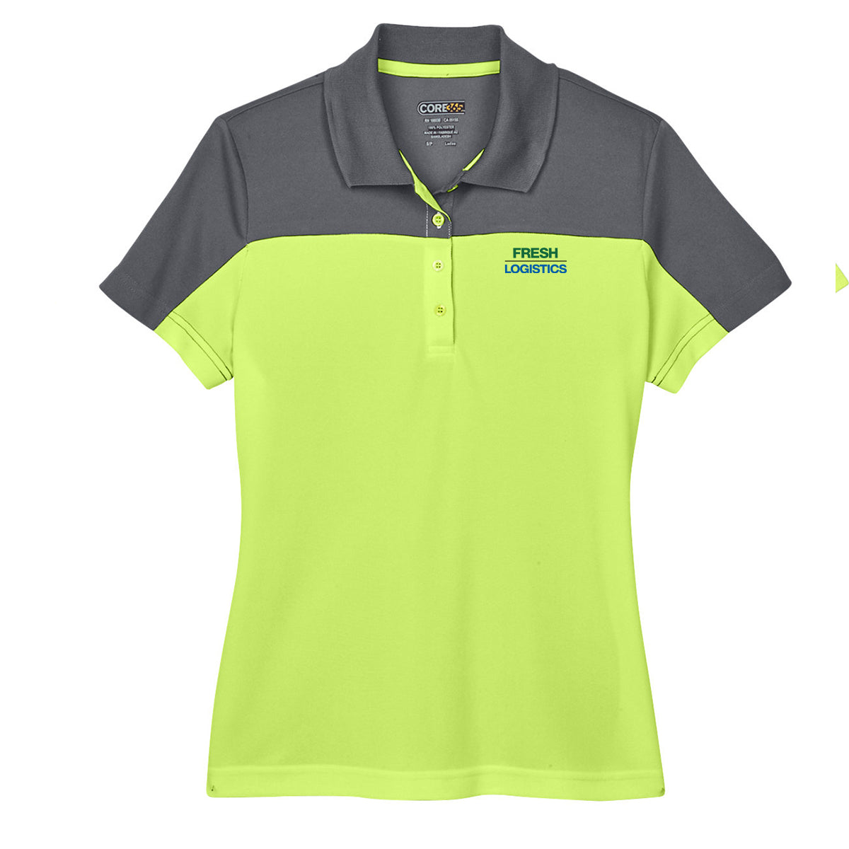 CORE365 Ladies' Balance Colorblock Performance Piqué Polo