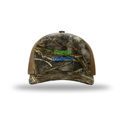 Richardson Printed Five-Panel Trucker