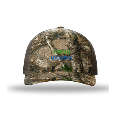 Richardson Printed Five-Panel Trucker