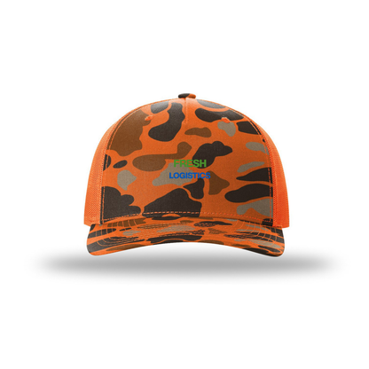 Richardson Printed Five-Panel Trucker