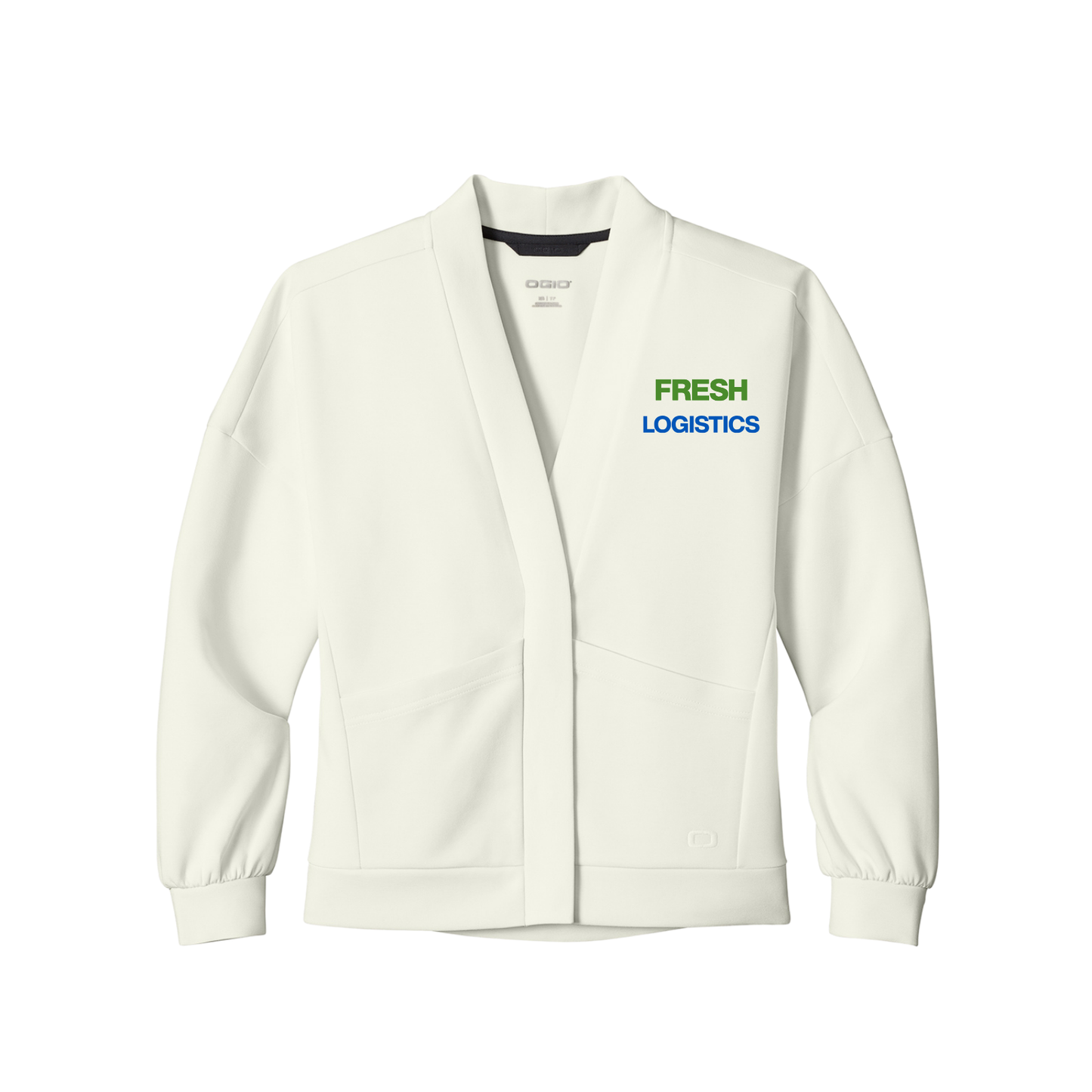 OGIO® Women’s Transcend Cardigan - Opal White