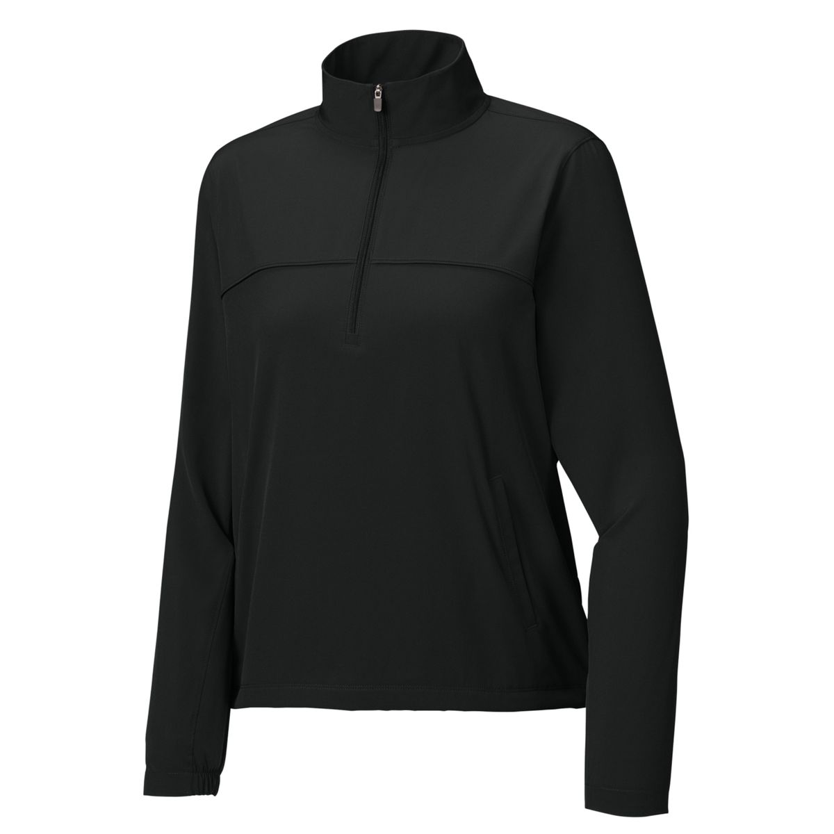 Sport-Tek® Women’s Repeat 1/2-Zip - Black