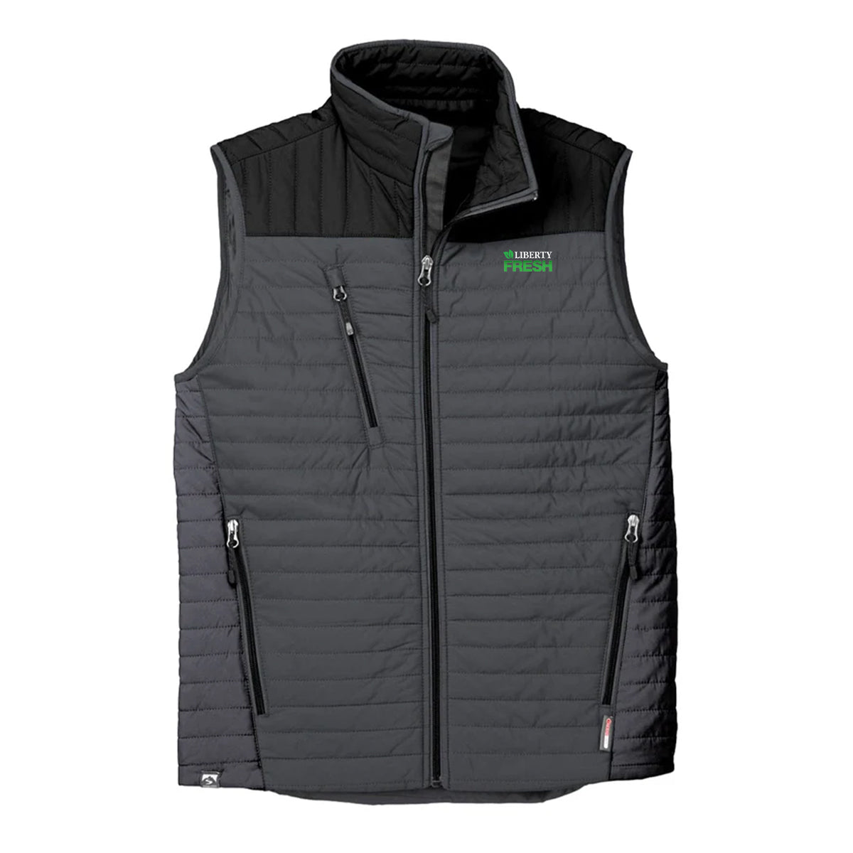 Storm Creek Men's Front Runner Vest - Jet Grey/Black