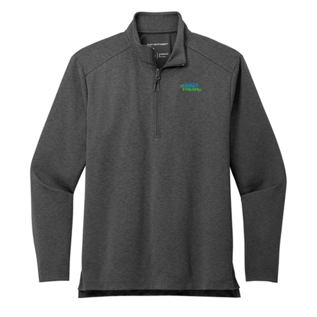 Port Authority® C-FREE® Double Knit 1/4-Zip - Graphite