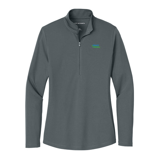 Port Authority® Women's Dry Zone® UV Micro-Mesh 1/4-Zip - Graphite